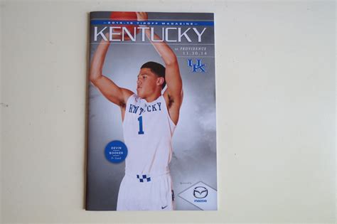 UNIVERSITY-KENTUCKY-WILDCATS-BASKETBALL-PROGRAM-DEVIN-BOOKER-UK-KY-2015 ...