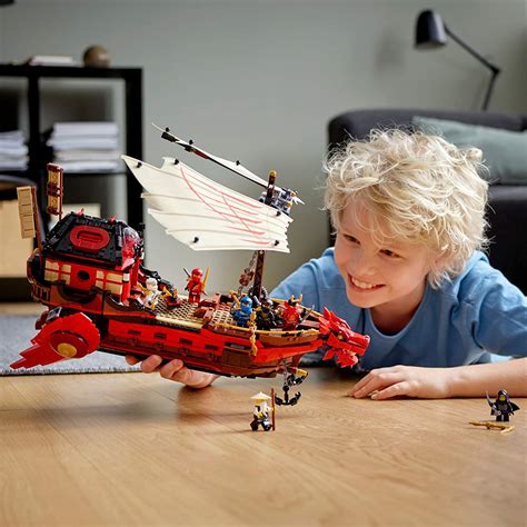 1,781 Pieces New 2020 LEGO NINJAGO Legacy Destiny’s Bounty 71705 Ninja Toy Building Kit ...