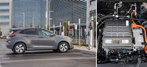 2019 Hyundai Kona Electric CUV - detailed specs, battery pack, HD photos