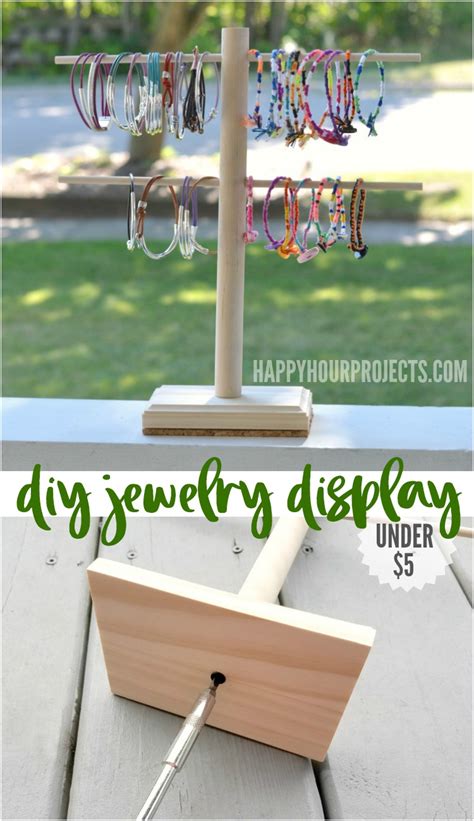 DIY Jewelry Display Stand - Happy Hour Projects