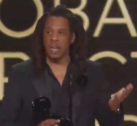 Grammy viewers highlighted the irony of Jay-Z speech criticising awards show for snubbing wife ...