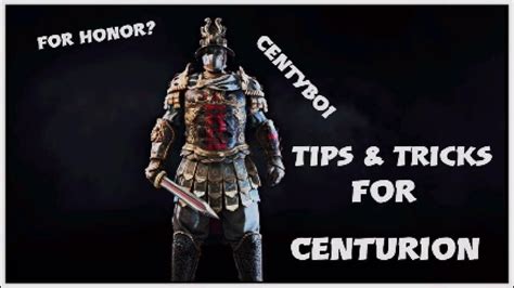 For Honor Centurion Guide - YouTube