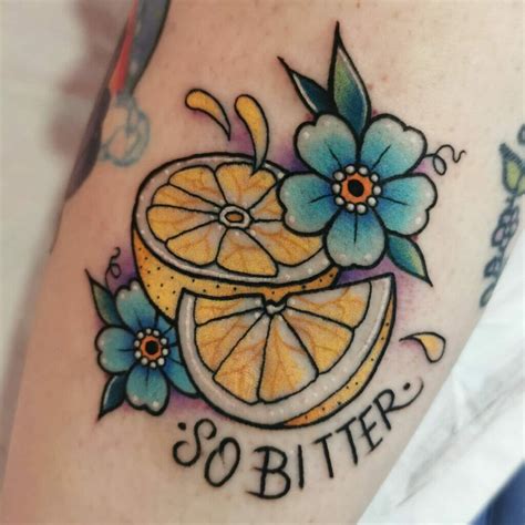 101 Best Lemon Tattoo Ideas You Have To See To Believe!