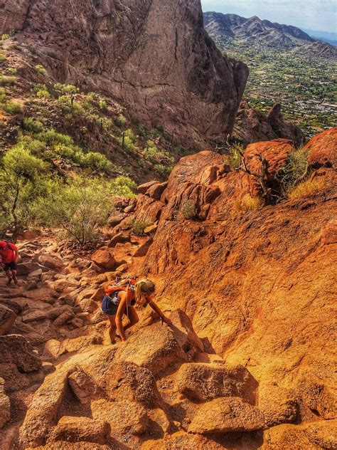 Echo Canyon Trail on Camelback Mountain | Arizona hiking, Camelback ...