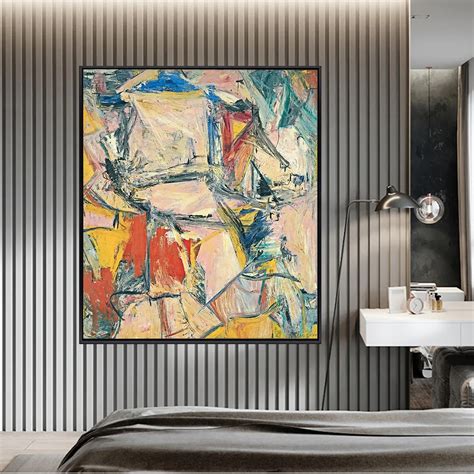 Interchange Willem De Kooning Famous Painting On Canvas Art Pictures ...