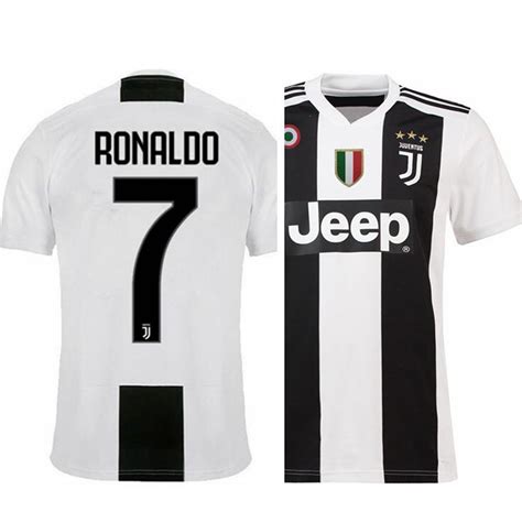 Cristiano Ronaldo Juventus home jersey New 2018-2019 Best Price soccer 1819 2018-19 camiseta CR7