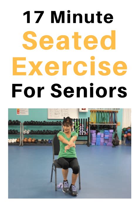 Chair Workouts For Seniors | Blog Dandk