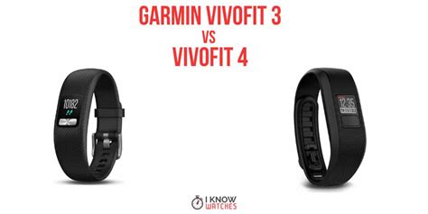 Garmin Vivofit 4 vs Vivofit 3 - What's The Difference? I Know Watches