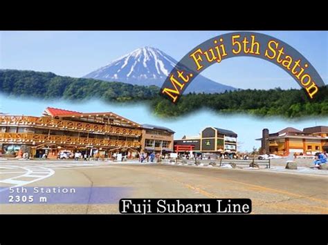 Beautiful Nature & Mount Fuji 5th station - Japan - YouTube