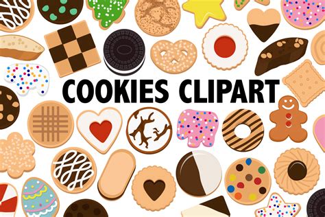 Cookie Clipart Graphic by Mine Eyes Design · Creative Fabrica