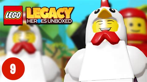 Człowiek Kurczak Najmocniejszy - Gear up 5 - Chicken Suit Guy - LEGO Legacy Heroes Unboxed - BROTTV