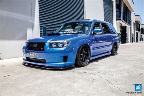 Subaru Forester SG wheels Work Emotion XD9 18″ 9.5J ET38 235/40