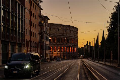 The Colosseum at Sunset Photograph by Nina Kulishova - Pixels