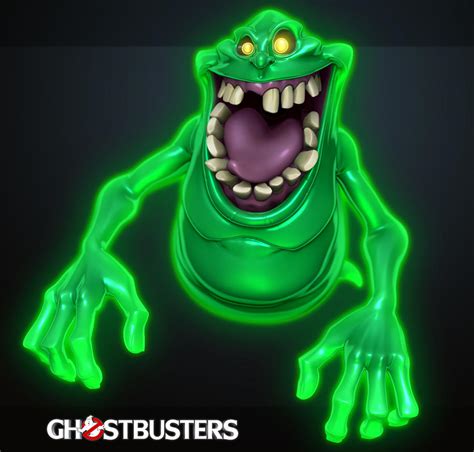 Slimer HiPoly by Fch3ck on DeviantArt