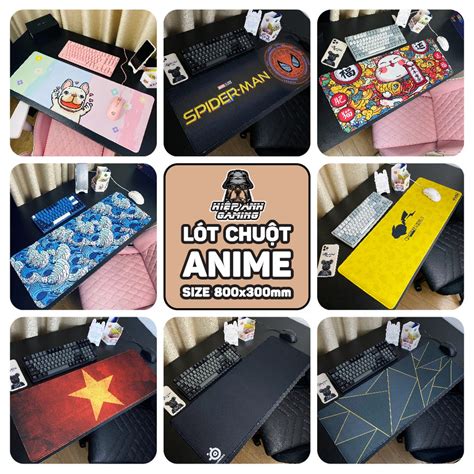 Bàn Di Chuột - Lót Chuột / Pad Chuột Anime cỡ lớn dành cho Game thủ | Shopee Việt Nam