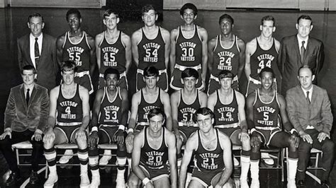 ’69-70 Basketball Team to be Honored Saturday – Stetson Today