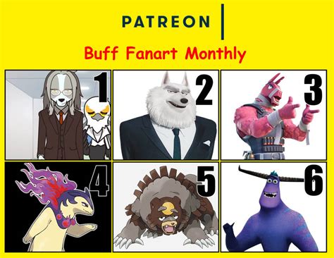 Buff Fanart Monthly March Voting by CaseyLJones on DeviantArt