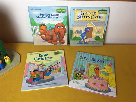 Sesame Street Growing Up Books Set of 4 1985-1990 | Etsy | Growing up book, Sesame street books ...