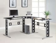 Contemporary L-Shaped Desk CO228 | Computer Desks