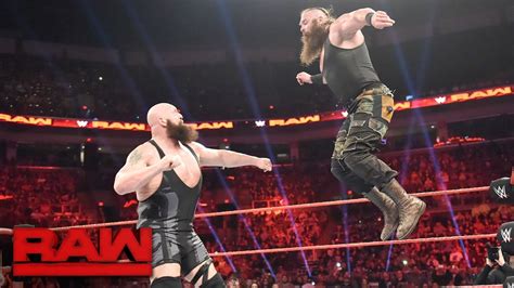 WATCH: Big Show vs. Braun Strowman Broke The Ring And The Ref Last ...