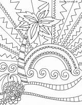 Tropical Coloring Pages To Print sketch template