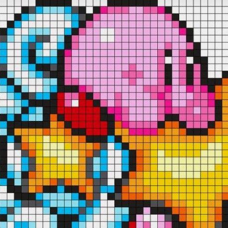 Pin by Jade DragonHeart on Perler Pattern for practice | Easy pixel art ...