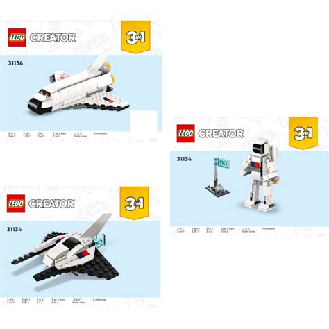 LEGO Space Shuttle Set 31134 Instructions | Brick Owl - LEGO Marketplace