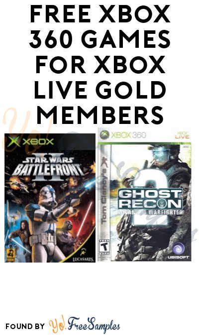 FREE Xbox 360 Games for Xbox Live Gold Members