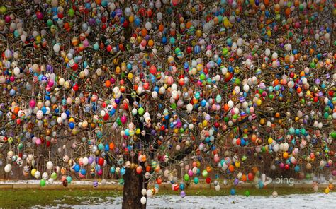 An osterbaum (Easter tree) in Saalfeld, Germany | An osterba… | Flickr