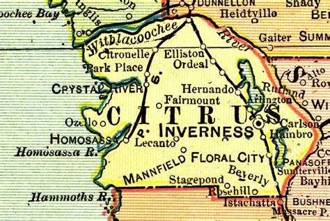 Citrus County, 1902
