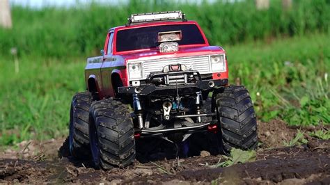 RC ADVENTURES - Modern Backyard MUD Bog - Three 4x4 Scale Trail Trucks in a Mud Bath - 1/10 ...