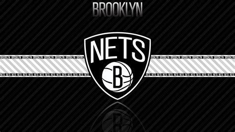 Download NBA Basketball Logo Brooklyn Nets Sports HD Wallpaper