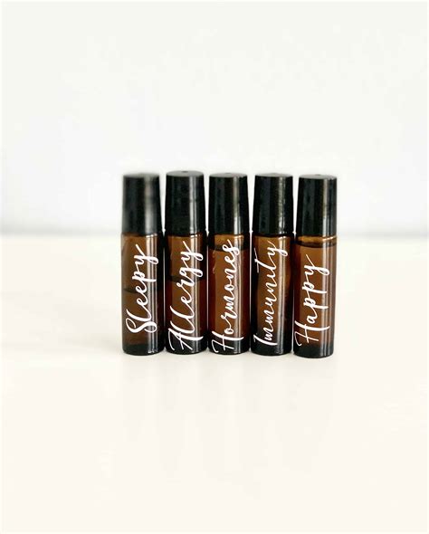 Amazing Essential Oil Roller Bottle Blends