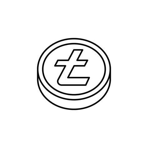 litecoin vector icon illustration 23061992 Vector Art at Vecteezy