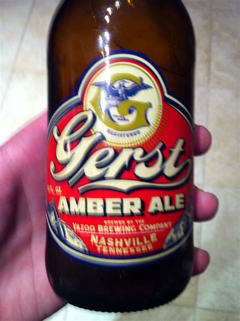 Yazoo's Gerst Amber Ale | Beer tasting, Ale, Brewing