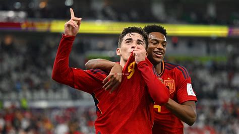 Teenager Gavi stars as Spain hammer Costa Rica - LiveonScore.com