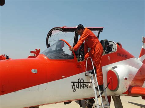 The champions of the sky at Aero India: Surya Kiran Aerobatics Team - Oneindia News