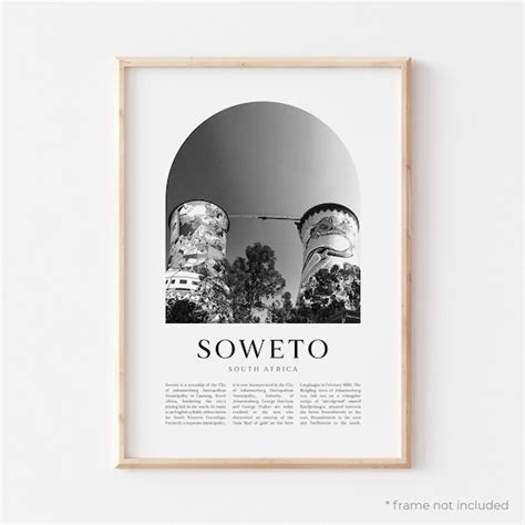 Soweto Art Print Soweto Poster Soweto Photo Soweto Wall - Etsy