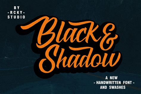 Pin by Font Lover on Infographic Design Template | Shadow fonts, Black shadow, Shadow