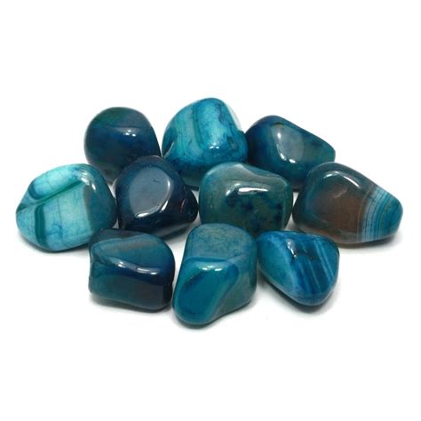 Turquoise Agate Tumble Stone (20-25mm)