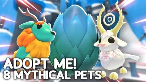 Every Mythic Egg Pet in Roblox Adopt Me!