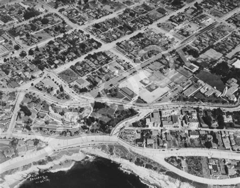 La Jolla - aerial - 1941 - San Diego History Center