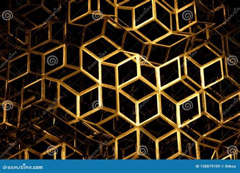 Black and Gold Geometric Background Editorial Stock Image - Image of backdrop, vintage: 138879109