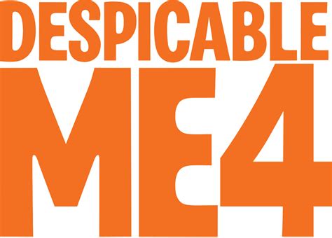 Despicable Me 4 Logo by SamLee25 on DeviantArt