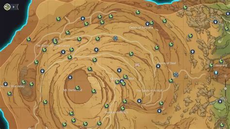 Genshin Impact: All Desert of Hadramaveth Dendroculus Locations - GINX TV