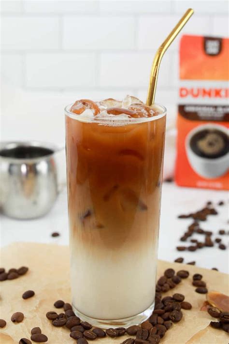 Dunkin Donuts Iced Caramel Macchiato - CopyKat Recipes