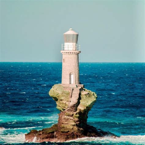 Tourlitis Lighthouse | Accidentally Wes Anderson