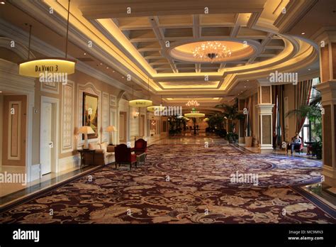 Interior view of the Bellagio Hotel Resort and Casino in Las Vegas, NV, USA Stock Photo - Alamy