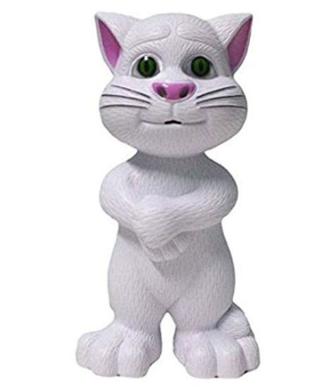 Kaarq White Talking Tom Cat for kids - Buy Kaarq White Talking Tom Cat for kids Online at Low ...