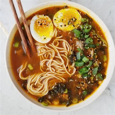 Ramen Noodle Soup: Make it in 20 minutes - The Hint of Rosemary